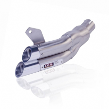 IXIL Dual Hyperlow L2X Csendesítő Rozsdamentes Acél / Polírozott Alumínium - Aprilia CR125 egyéb motorkerékpár alkatrész
