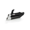 IXIL Dual Hyperlow L3XB Hangtompító Rozsdamentes Acél Fekete / Alumínium - Kawasaki Z750S