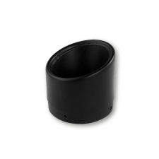 IXIL IRONHEAD végzáró, ferde, fekete Ø 88mm IXIL Kipufogók és alkatrészeik Kipufogó alkatrészek egyéb motorkerékpár alkatrész