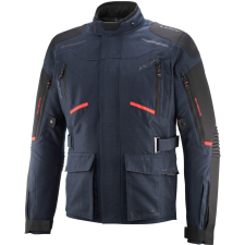 Ixon Midgard motoros kabát kék-fluo piros motoros kabát