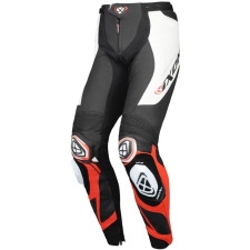 Ixon Vortex 3 motoros bőradrág fekete-fehér-piros motoros nadrág