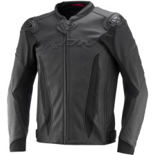 Ixon Vortex 3 motoros bőrkabát fekete motoros kabát