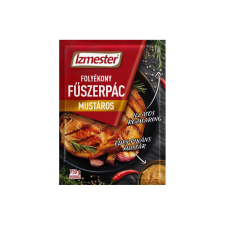 Ízmester Lacikonyha Ízmester folyékony fűszerpác mustáros 80ml alapvető élelmiszer