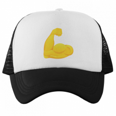  Izom Emoji - Trucker Hálós Baseball Sapka