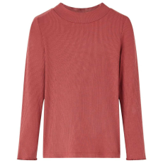  Izzó piros hosszú ujjú gyerekpóló félgarbós nyakkal 92