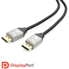 j5create DisplayPort 1.4 Összekötő Fekete-Szürke 2m JDC43 kábel és adapter