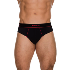 J.PRESS Alsónadrág Színes Paszpól Csíkkal - Black/Red