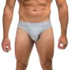 J.PRESS BASIC - rávarrt gumis 100% pamut slip - Grey