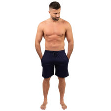 J.PRESS Férfi Rövid Sötétkék Pizsama Short - 100% Pamut - Navy férfi pizsama
