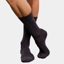 J.PRESS Speciális Zokni Bambuszból Férfiaknak - Dark Grey férfi zokni