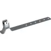 J. Pröpster GmbH J.Pröpster 111540AZ R Niro tetővezeték tartó Rd 8mm/B L210mm PRÖ-COLOR antracit