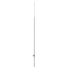 J. Pröpster GmbH J.Pröpster 912003 Felfogóoszlop JP-LPH 4,5m F, V2A, 2-részes, 3,5 m / 1,0m