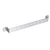 J. Pröpster GmbH J.Pröpster 913658 Földelő sín 375/30x3,5mm, 10 csatlakozó hely, V2A