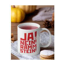 Ja Nein Rammstein zenekar bögre - egyedi mintás, több színben ajándéktárgy