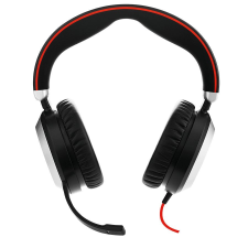 JABRA Evolve 80 UC DUO USB-C (7899-829-289) fülhallgató, fejhallgató