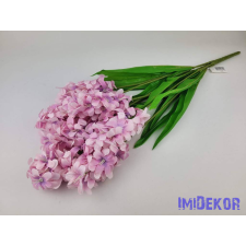  Jácint 7 ágú selyem csokor 64cm - Rózsaszín dekorációs kellék