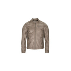 Jack & Jones Bőrkabátok  JJEROCKY JACKET Barna EU S