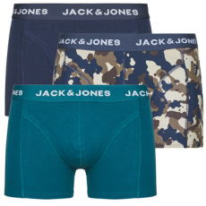 Jack & Jones Boxerek JACCAMOFLAGE X3 Tengerész EU S