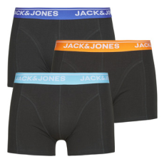 Jack & Jones Boxerek JACTHEODORE SOLID TRUNKS X3 Fekete EU M