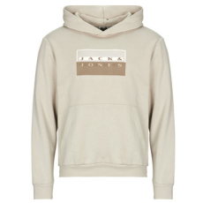 Jack & Jones Pulóverek JCOFUSION GRAPHIC Bézs EU XL