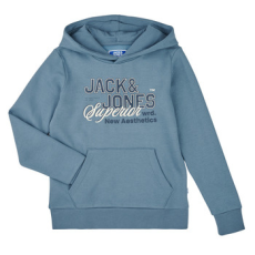 Jack & Jones Pulóverek JJELOGO SWEAT HOOD Kék 15 Jahre