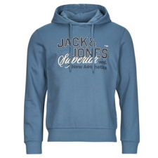 Jack &amp; Jones Pulóverek JJELOGO SWEAT Kék EU XL férfi pulóver, kardigán