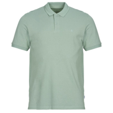 Jack &amp; Jones Rövid ujjú galléros pólók JJEBASIC Zöld EU M férfi póló
