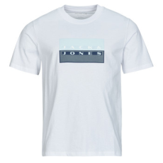 Jack & Jones Rövid ujjú pólók JCOFUSION DOTS PRINT Fehér EU L