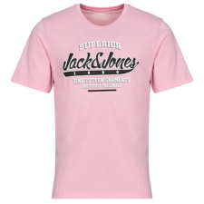 Jack & Jones Rövid ujjú pólók JJELOGO Rózsaszín EU L férfi póló