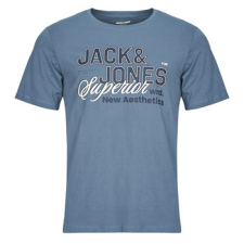 Jack &amp; Jones Rövid ujjú pólók JJELOGO TEE SS Kék EU XXL férfi póló