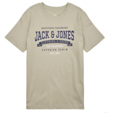 Jack &amp; Jones Rövid ujjú pólók JJELOGO TEE SS NECK 2 COL 23/24 NOOS JNR Bézs 15 Jahre gyerek póló
