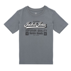 Jack & Jones Rövid ujjú pólók JJELOGO TEE SS ONECK Szürke 13 Jahre
