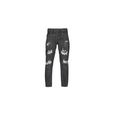 Jack &amp; Jones Slim farmerek JJIFRANK JJLEEN Fekete US 28 / 32 férfi nadrág