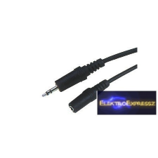  Jack kábel 3,5 dugó-ajzat STANDARD 3 m audió/videó kellék, kábel és adapter