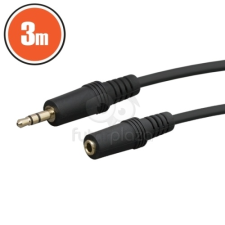  JACK kábel 3m dugó-aljzat 20332 audió/videó kellék, kábel és adapter