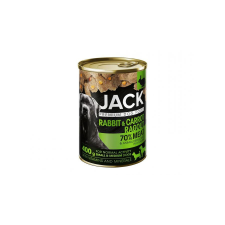 Jack kutya konzerv ragu nyúl-répa 400g kutyaeledel