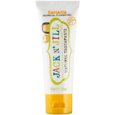 Jack n' Jill Természetes fogkrém Bio BANÁN 50 g (9312657008010) fogkrém