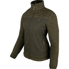 Jack Pyke Ladies Hybrid cipzáros pulóver zöld M