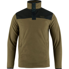 Jack Pyke Snap Neck thermo pulóver mustár L férfi pulóver, kardigán