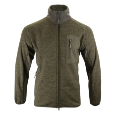Jack Pyke Weardale cipzáros kötött pulóver zöld XXXL