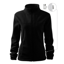 Jacket polár női fekete 01 (brand label) S női pulóver, kardigán