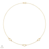 Jackie Gold arany szív nyaklánc 45 cm - JKN26-650