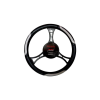 Jacky Auto Kormányvédő, fekete-ezüst, 37-39 cm