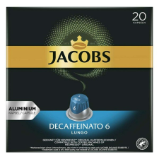JACOBS Kávékapszula JACOBS Nespresso Lungo koffeinmentes 20 kapszula/doboz kávé