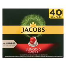 JACOBS NCC Lungo 6 Classico kapszula, 40db kávé