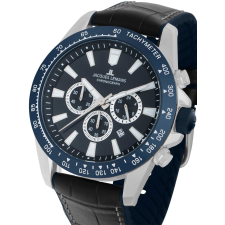 Jacques Lemans 1-2140B Liverpool Chronograph Mens Watch 48mm 10ATM, karóra