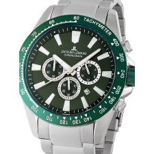 Jacques Lemans 1-2140G Liverpool Chronograph Mens Watch 48mm 10ATM, karóra