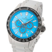 Jacques Lemans 1-2140K Liverpool Chronograph Mens Watch 48mm 10ATM, karóra