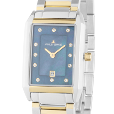 Jacques Lemans 1-2158P Torino square Ladies Watch 23mm 5ATM, karóra