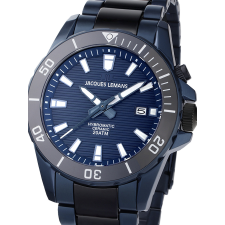Jacques Lemans 1-2222B Hybromatic Mens Watch 42mm 20ATM, férfi karóra